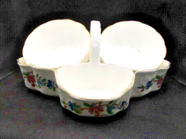Aynsley Pembroke tea tray basket with handle and bowls - $123.75