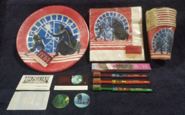 Orig. 1983 Return of the Jedi Paper Picnic Set - POGS - Star Wars Toothbrushes - £52.31 GBP