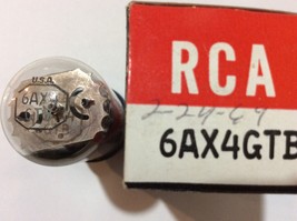 6AX4GTB One (1) RCA Tube NOS NIB / 6AX4 - £3.13 GBP