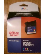 Office Depot 164-980 Replaces Epson T020201 Color Inkjet Cartridge June ... - $8.05 CAD
