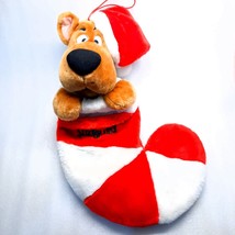 Gemmy Scooby Doo Christmas Stocking plush Holiday sings Cartoon Network READ - £13.37 GBP