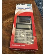 Casio HR-8TE Plus-W 12-Digit Display Portable Printer AD-A60024 Adding M... - $33.77 CAD