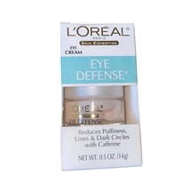 L&#39;Oreal Eye Defense Skin Expertise Eye Cream W/Caffeine .5 oz (Lot of 2)... - £18.05 GBP