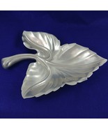 Bruce Cox Aluminum 12&quot; Leaf Shaped Tray Signed and Numbered - €52,99 EUR