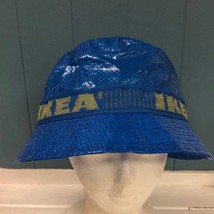 New IKEA KNORVA Blue Unisex Bucket Hat One Size Fits All - $21.78