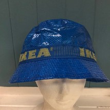 New IKEA KNORVA Blue Unisex Bucket Hat One Size Fits All - £17.06 GBP