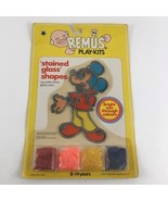 Remus Play Kits Stained Glass Shapes Mickey Mouse Make Bake Vintage 1974... - $67.17 CAD