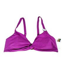 Time and Tru Womens 2X Passionate Plum Purple Bikini Top - £11.65 GBP