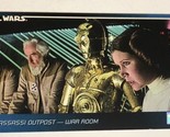 Star Wars Widevision Trading Card 1994 #107 Massassi Outpost Princess Leia - $2.48