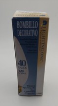 BULBS Bombillo Decoratvio 40 Watts Candelabra L1-1044 Opaco Torpedo - $7.92