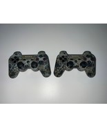 LOT OF 2 Sony PlayStation 3 PS3 Dualshock Sixaxis Controller Urban Camo ... - £38.65 GBP