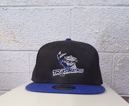 UHL Hockey Danbury Trashers Flat Bill Snapback Embroidered Hat Cap New - $26.99