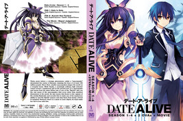 DVD - Date A Live Season 1234 Epi.1-46 End + 2 OVA + Movie - English Dubbed - £39.95 GBP