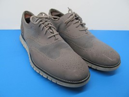 Cole Haan Zerogrand Mens Grey Leather Wingtip Lace Up Sneakers Size 13 M - $29.00