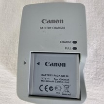 Genuine Canon CB-2LY Battery Charger W/O Battery - $16.34
