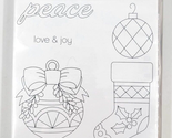 Stampin Up Great Joy Christmas Holidays Rubber Stamps Card Crafting 147849 - £8.59 GBP