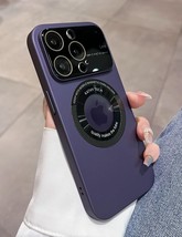 Slim Matte PC Magsafe Case for iPhone 12 Pro Max 13 Pro 11 14 Pro Max Plus Lens  - £5.77 GBP