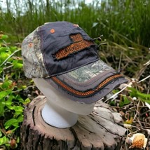 The Brotherhood Cap Hat Camo Camouflage Bow Hunting Distressed Size L/XL - £13.74 GBP