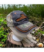 The Brotherhood Cap Hat Camo Camouflage Bow Hunting Distressed Size L/XL - £13.57 GBP