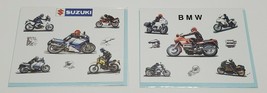 2 Quay Publications BMW &amp; Suzuki Motorcycle Blank Greeting Card Lot NEW Rare - £11.59 GBP