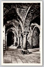France Abbey Mon Saint Michel Normandy RPPC Postcard D28 - £6.25 GBP