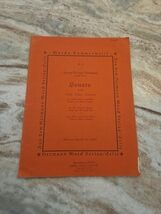 Georg Philipp Telemann Sonata a tre Alto Recorder sheet music - $221.55 MXN