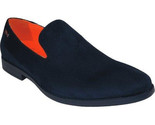 Men Tayno Dressy Casual Soft Suede Comfortable Slip on Loafer #ALPHA S Navy - €51,34 EUR