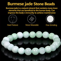 Natural Stone Bracelet Amethysts Turquoises Tourmalines Aquamarines Beads Jewelr - £11.63 GBP