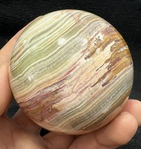 banded onyx sphere crystal ball 56mm good quality healing decoration @ P... - $44.55