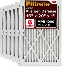 Filtrete 16X20X1 Ac Furnace Air Filter,, Actual Size 15.69 X 19.69 X 0.8... - $76.99