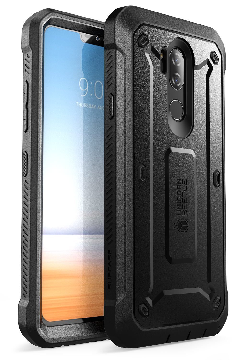 LG G7 ThinQ Case, SUPCASE Unicorn Beetle PRO Series with Holster (Black) - £15.97 GBP