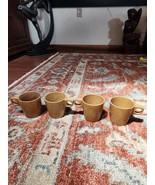 Lot Of 4 Vintage 1960&#39;s Vietnam Era US Army Mess Hall Mugs Melmac 1964 - $40.96 CAD