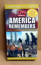 SEALED - CNN Tribute: America Remembers VHS 2003 September 11 9/11 2001 - £15.96 GBP