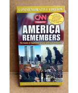 SEALED - CNN Tribute: America Remembers VHS 2003 September 11 9/11 2001 - $376.67 MXN