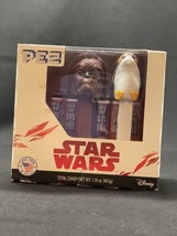 Star Wars 2017 Pez Dispensers With Candy New in Box Chewbacca and Porg - £5.33 GBP