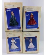 4 Hallmark Keepsake Ornaments  &quot;Celebration BARBIE Special Ornaments&quot; 20... - $39.59