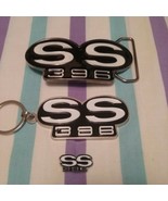 Chevelle SS396 Emblem Gift Set. Belt Buckle,Keychain,Hat Pin.(E2-A2-A3) - $29.99