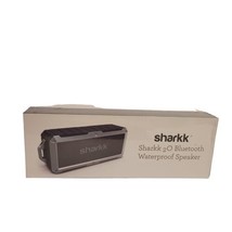 SHARKK 2O Waterproof Bluetooth Wireless Speaker Gray New Sealed - £37.36 GBP