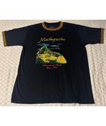 Vandine Machu Picchu Men&#39;s Black T-Shirt Travel 100% Cotton Size M NWOT - $41.80 CAD