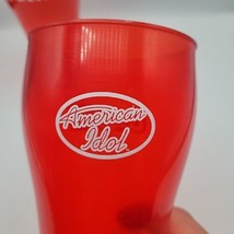 American Idol Coca Cola Coke Cups Red 20 OZ Plastic Glass - £11.06 GBP