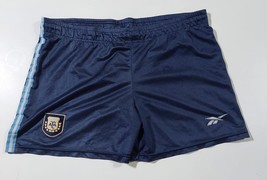Old Blue Football Shorts AFA Argentina XL Reebok Brand - $31.68