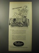 1956 Salton Hotray Ad - I like it hot and handy - £14.50 GBP