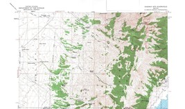 Sherman Mtn. Quadrangle Nevada 1959 Topo Map Vintage USGS 15 Minute Topographic - £12.62 GBP