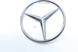 86-95 MERCEDES-BENZ W124 REAR TRUNK LID CHROME BADGE Q1383 image 2