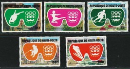 Burkina Faso 1975 Amazing VF NH Stamps Scott# 384-86, C225-6 12th Winter... - $27.60 MXN