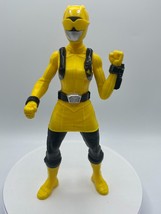 Power Rangers Yellow Ranger 9&quot; Action Figure Beast Morphers 2019 Doll - £4.45 GBP