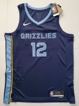 Nike Swingman Icon Edition Ja Morant Memphis Grizzlies Jersey Men&#39;s 48 Large - £96.71 GBP