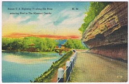 Postcard US Highway 71 Elk River Noel Missouri Ozarks - £3.10 GBP