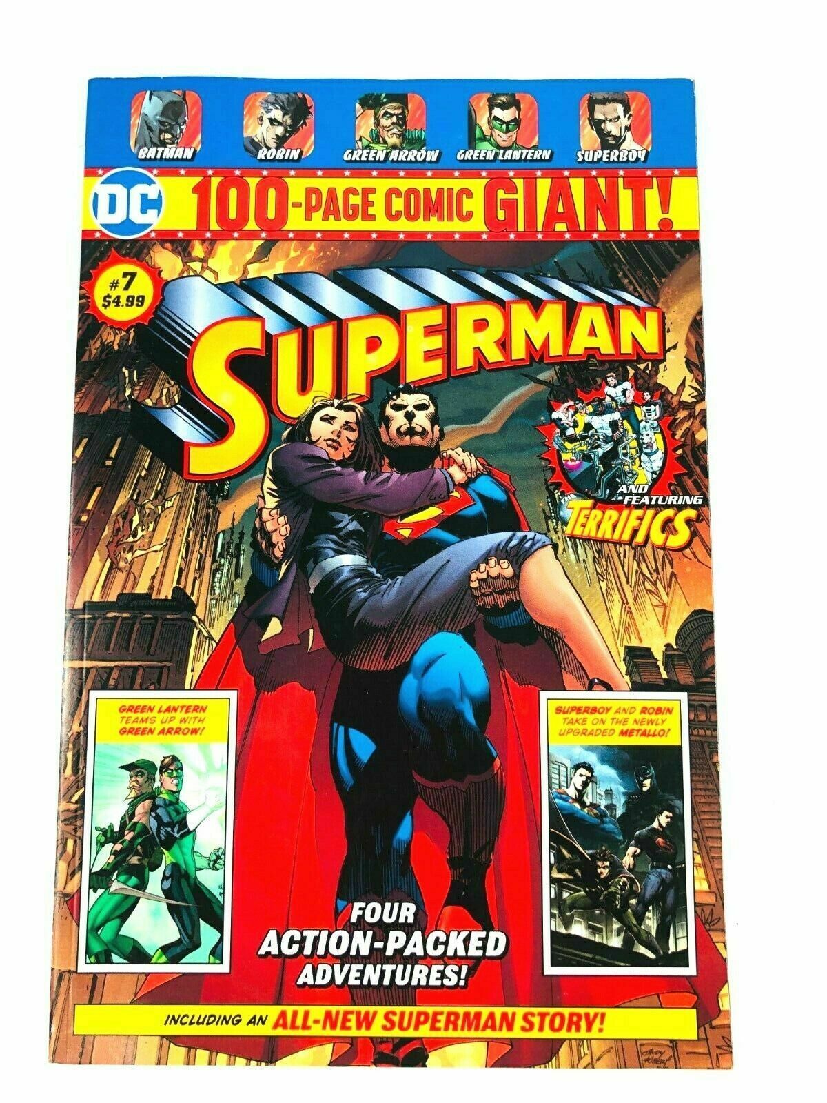 Primary image for Superman Giant #7 Lois Death Walmart Exclusive Controversial 100 Page 4 DC