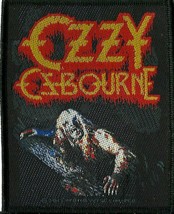 Ozzy Osbourne Bark At The Moon 2015 Woven Sew On Patch Official Merchandise - £3.96 GBP